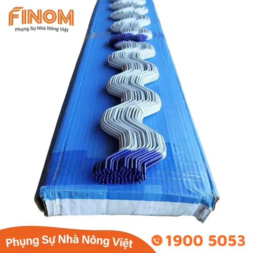 Ziczac bọc nhựa Blue