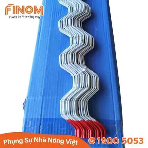 Ziczac bọc nhựa Blue