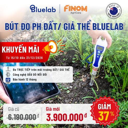 Bút đo cầm tay pH giá thể và đất Bluelab