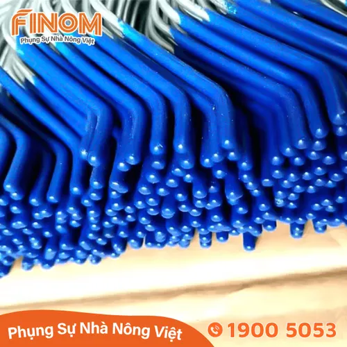 Ziczac bọc nhựa Blue