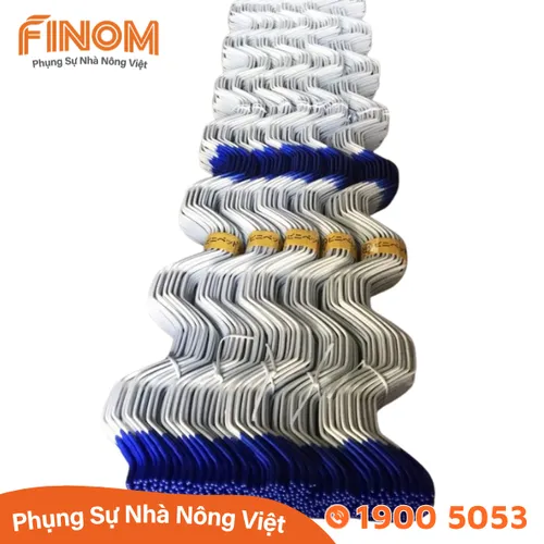 Ziczac bọc nhựa Blue