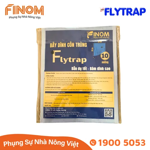 Bẫy dính côn trùng FLYTRAP (dạng miếng)