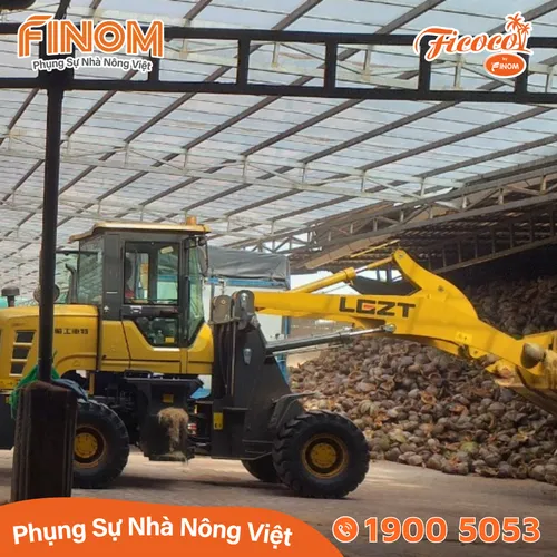 Giá thể xơ dừa chưa xử lý 50/50