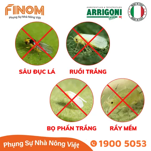 Lưới chắn côn trùng Arrigoni Biorete Air Plus 50 mesh