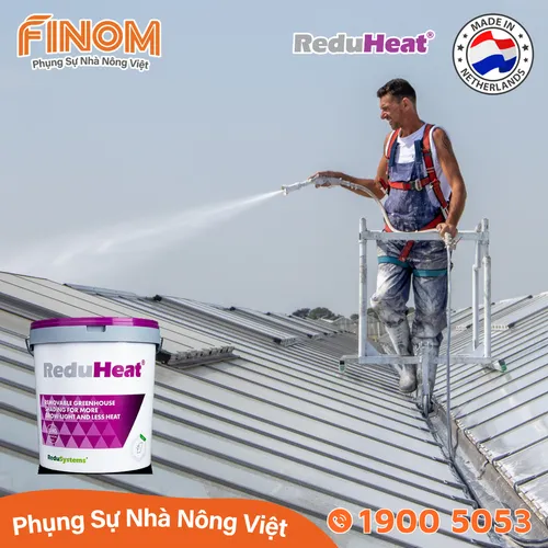 Sơn chống nóng nhà màng không rửa trôi Reduheat
