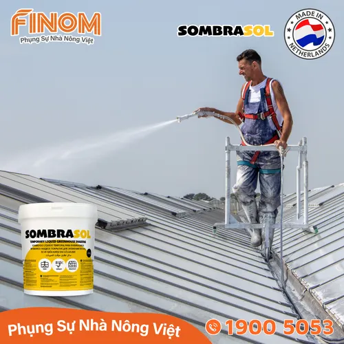 Sơn chống nóng nhà màng Sombrasol