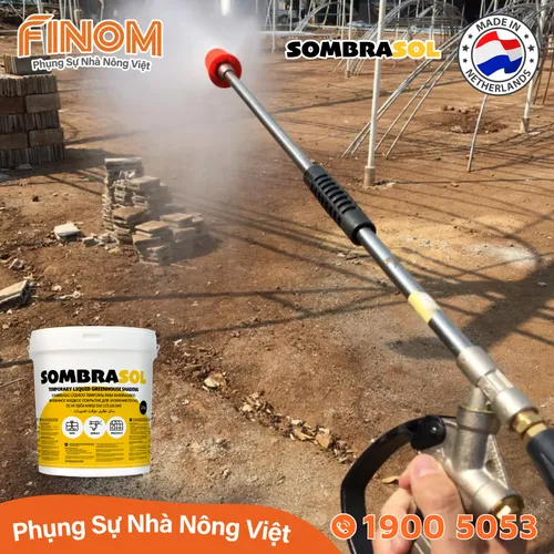 Sơn chống nóng nhà màng Sombrasol