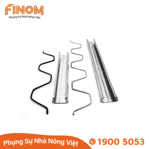 Thanh nẹp và ziczac (lò xo)