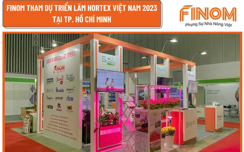 FINOM THAM DỰ TRIỂN LÃM HORTEX VIỆT NAM 2023 TẠI TP. HCM