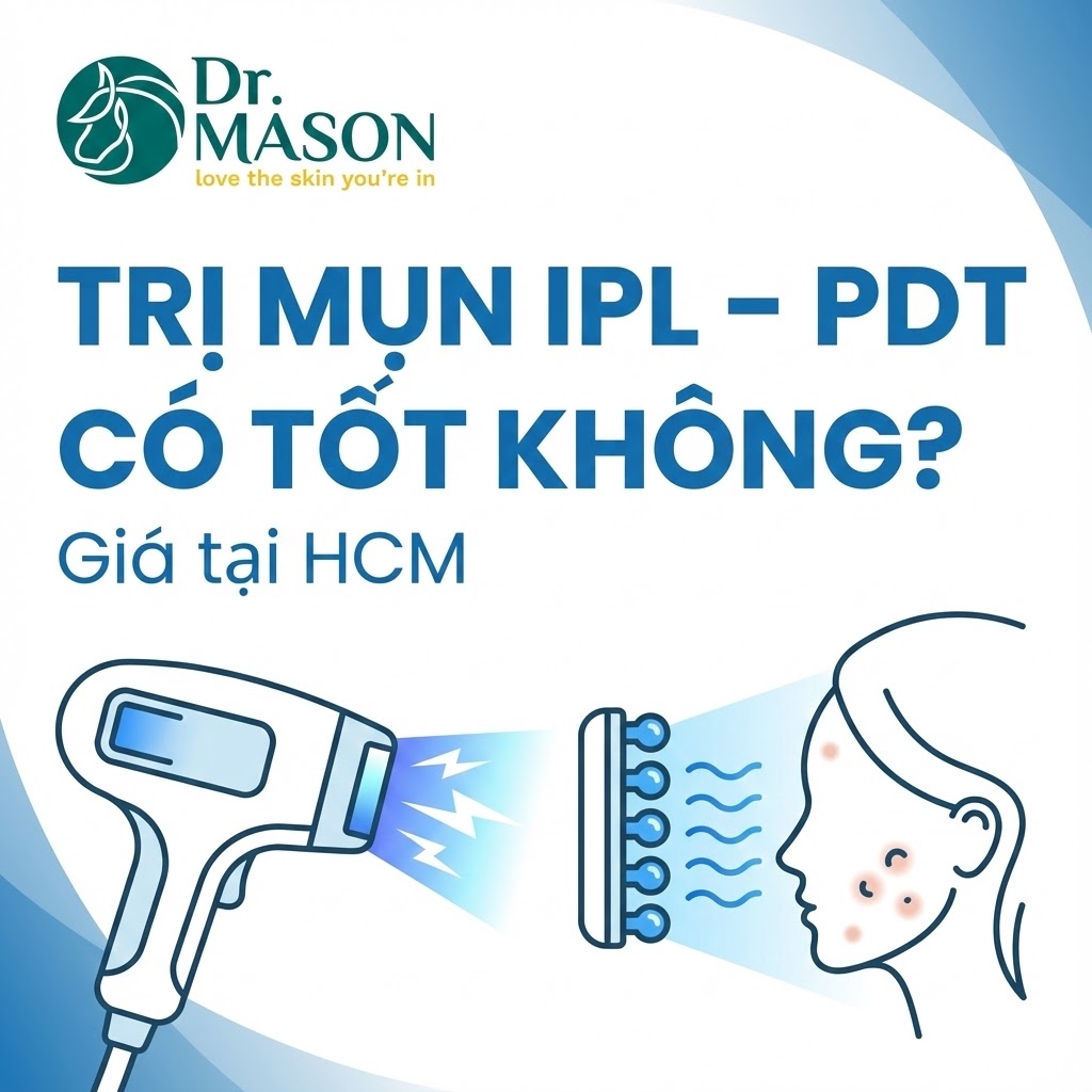 [HCM] Trị mụn bằng ipl giá bao nhiêu