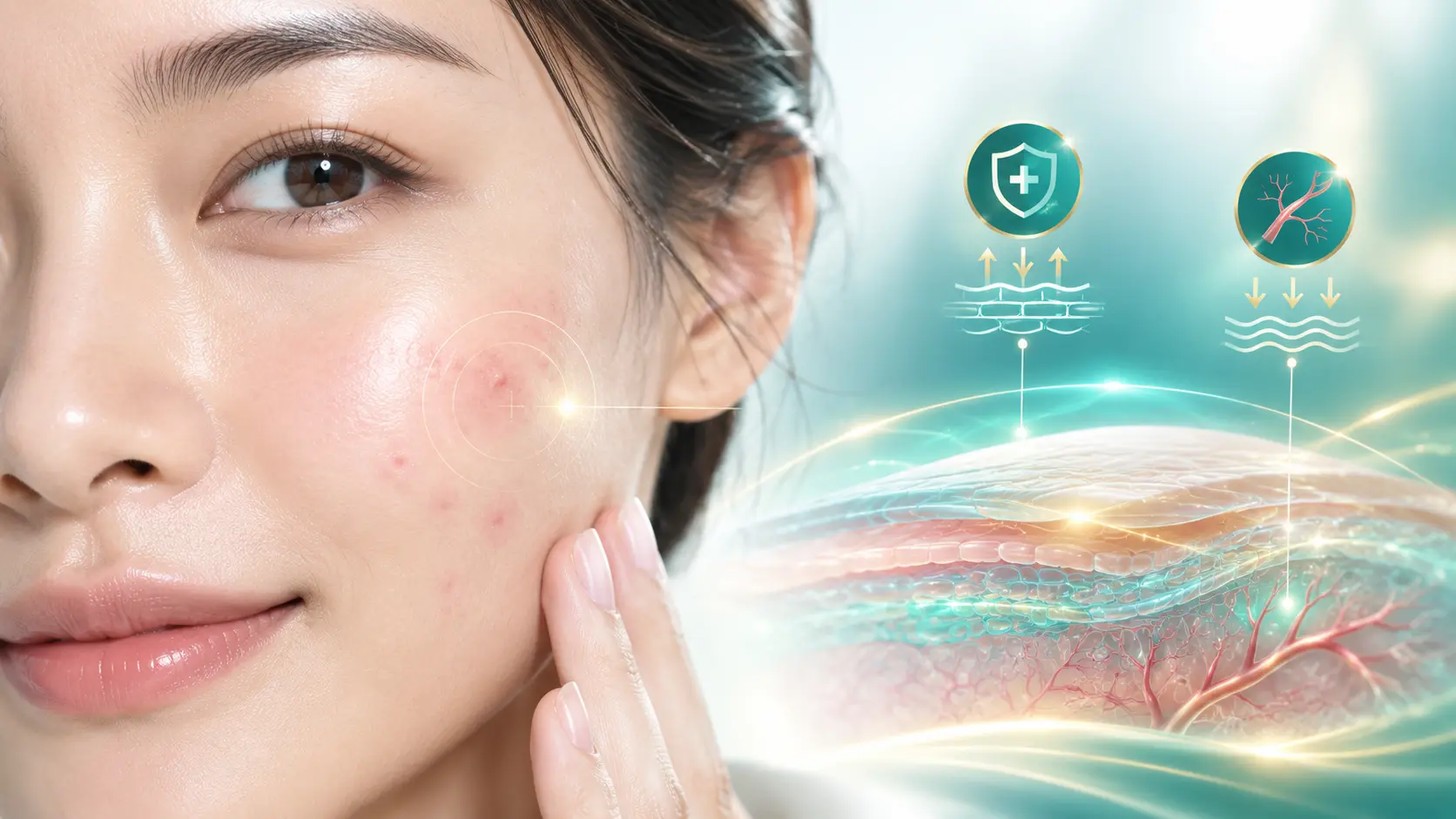 Phân biệt bản chất thâm đỏ PIE và thâm đen PIH