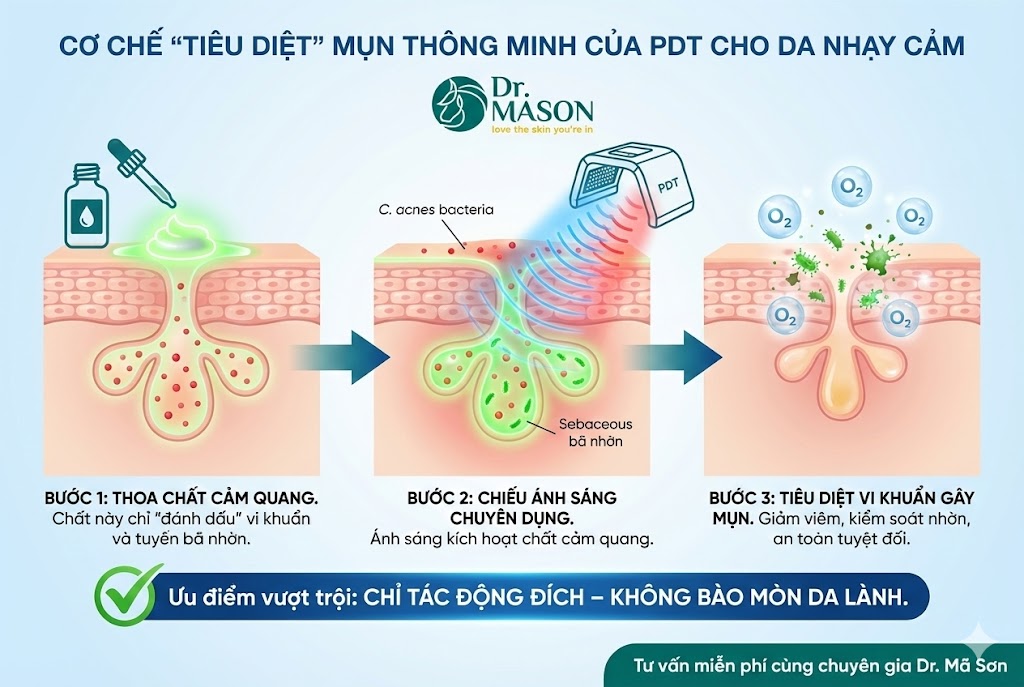 cơ chế hoạt động của pdt
