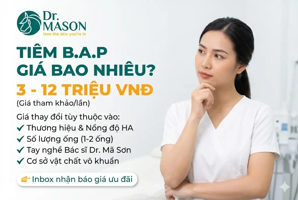 Tiêm B.A.P giá bao nhiêu