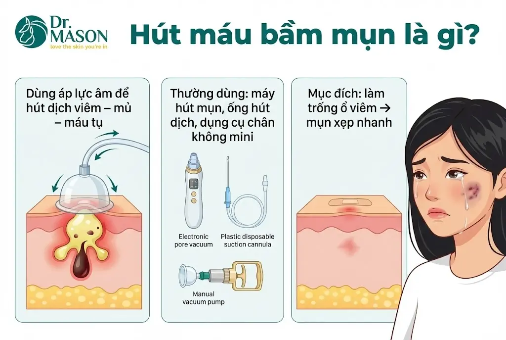 hút máu bầm là gì