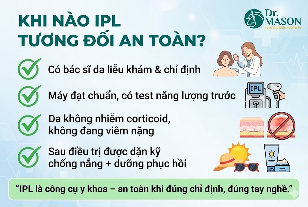khi nào ipl tương đối an toàn