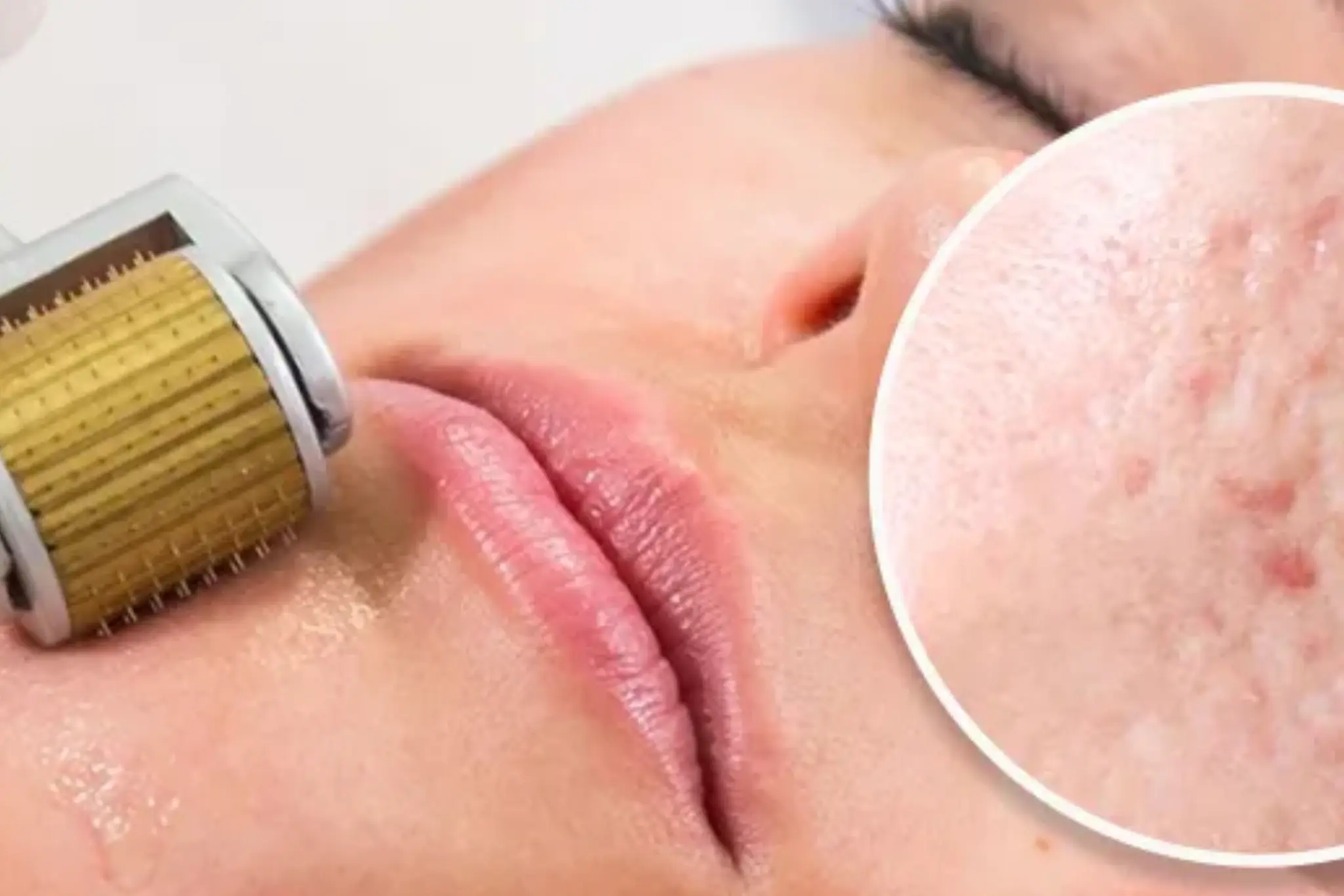 Lăn kim điều trị sẹo rỗ – phương pháp tạo vi tổn thương kích thích collagen