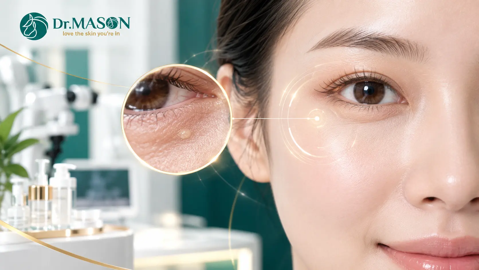 Mụn thịt ở mắt có tự hết không