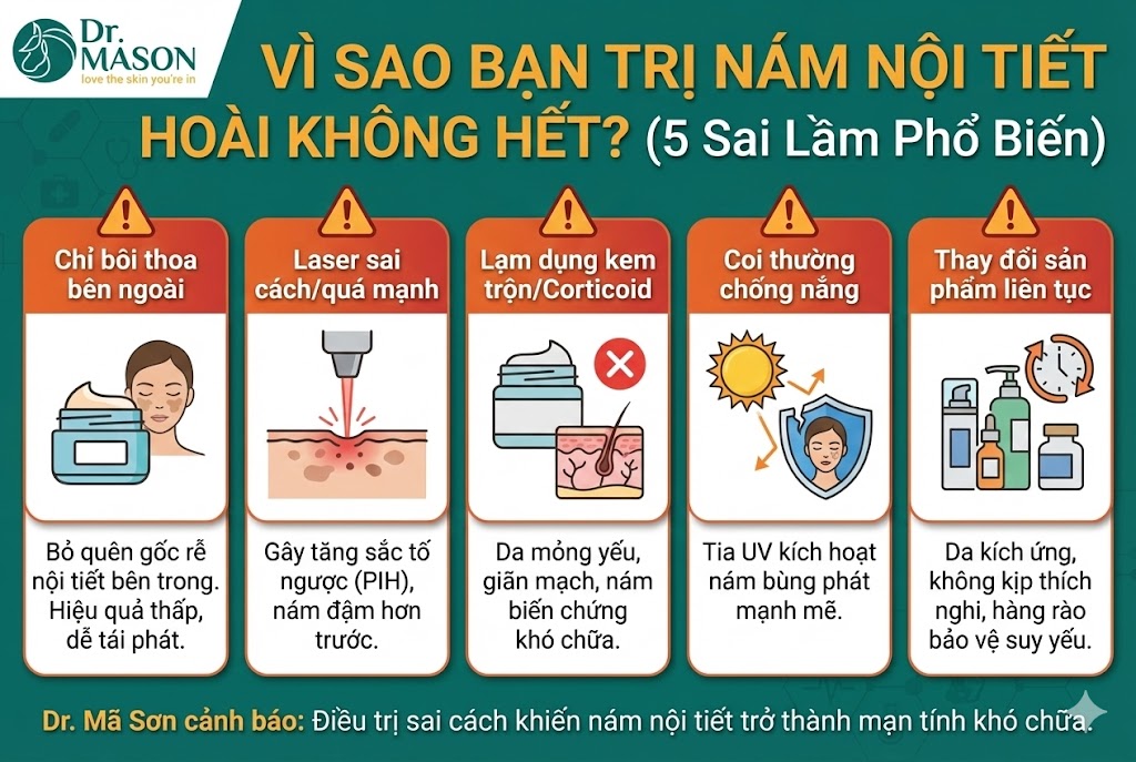 lý do nám chữa hoài không hết