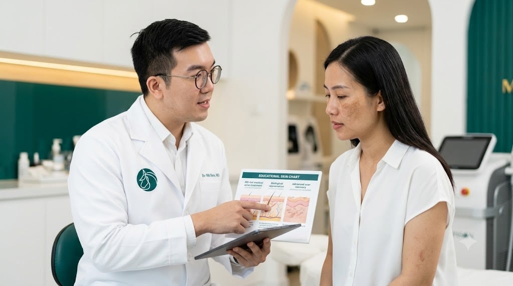 Nguyên lý cân bằng trục nội tiết trị nám sau sinh