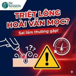 Tại sao triệt lông vẫn bị mọc lại?