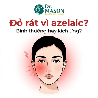 Azelaic acid có làm đỏ da, nóng rát không? Cách khắc phục an toàn