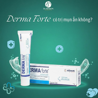 Derma Forte có trị mụn ẩn không? Bác sĩ Mã Thanh Sơn giải đáp