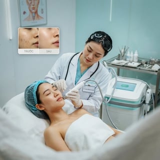 Laser Trị Thâm Mụn Hiệu Quả: Giải Pháp Khoa Học Cho Làn Da Sậm Màu