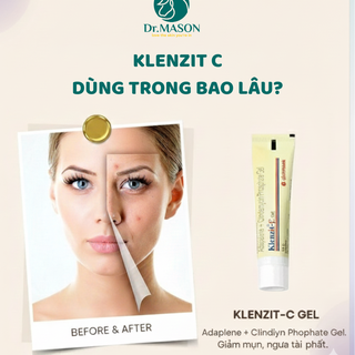 Nên dùng Klenzit C trong bao lâu?