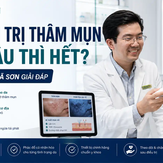 Lăn kim trị thâm mụn bao lâu thì hết?