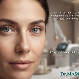 Laser Trị Thâm Mắt - Vùng Da Nhạy Cảm Nhất