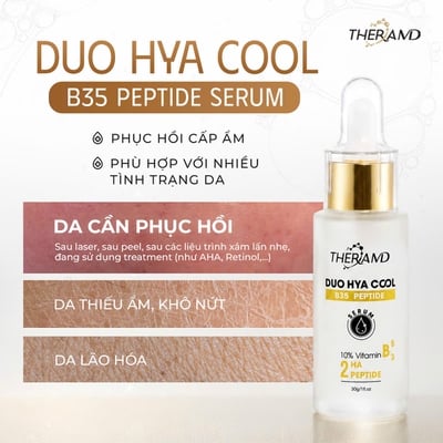 Theramd Duo Hya Cool B35 Peptide Serum - 30g