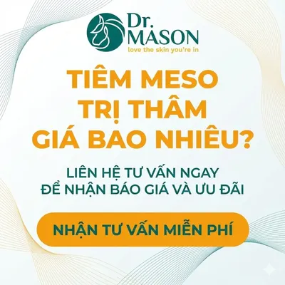 Tiêm meso trị thâm giá bao nhiêu? Bảng giá