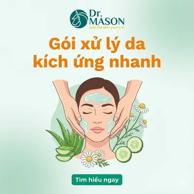 Gói xử lý da kích ứng nhanh