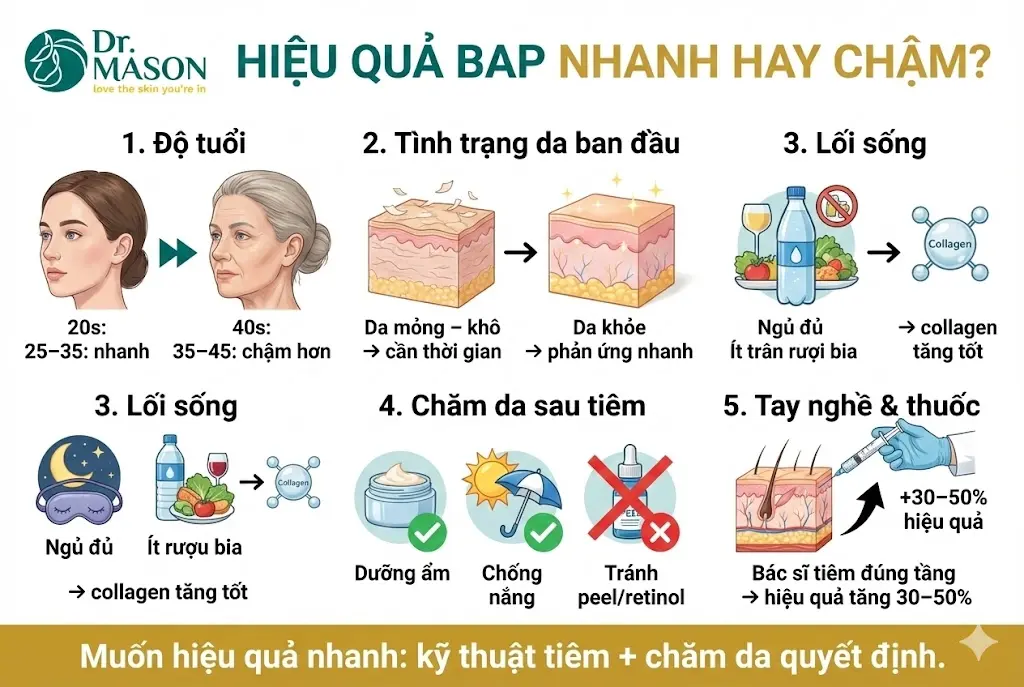 hiệu quả bap nhanh hay chậm