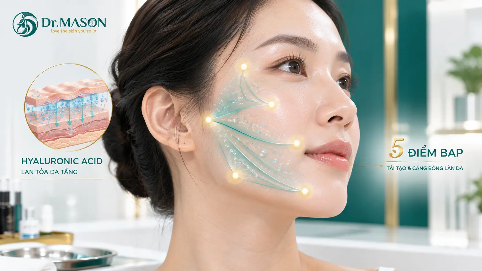 Kỹ thuật tiêm điểm hay tiêm Cannula trong tiêm BAP