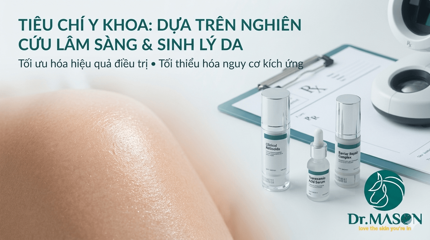 Tiêu chí y khoa skincare