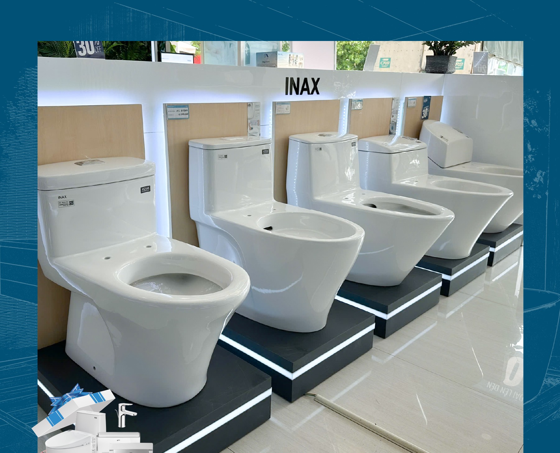 bồn cầu inax 1 khối bồn cầu inax 1 khối