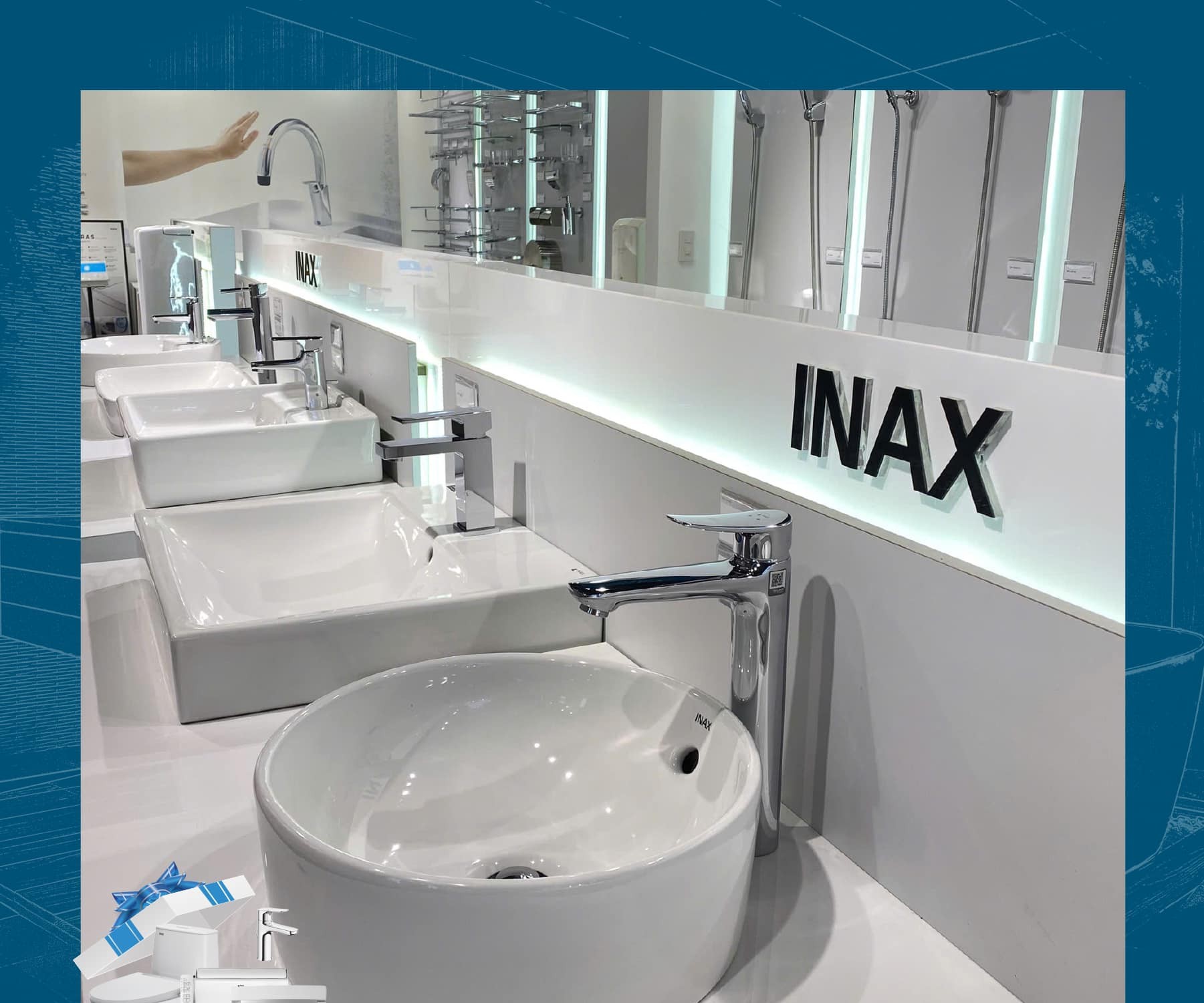 chậu rửa mặt inax chậu rửa mặt inax