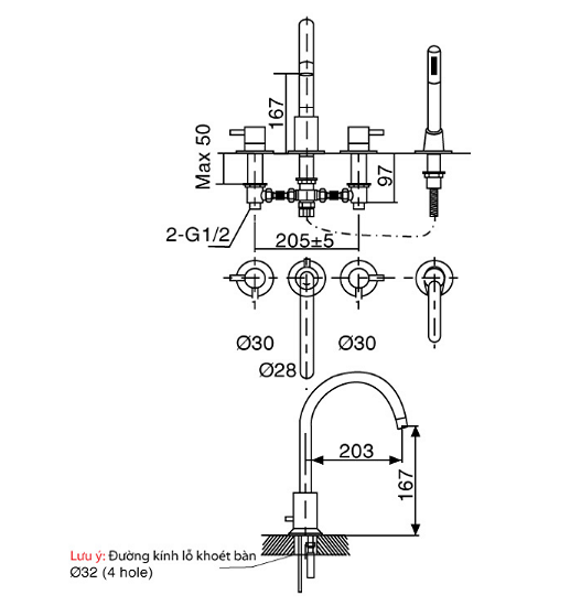 Vòi sen inax BFV-7000B
