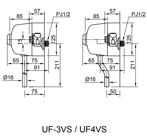 Xả tiểu tự động inax OKUV-32SM