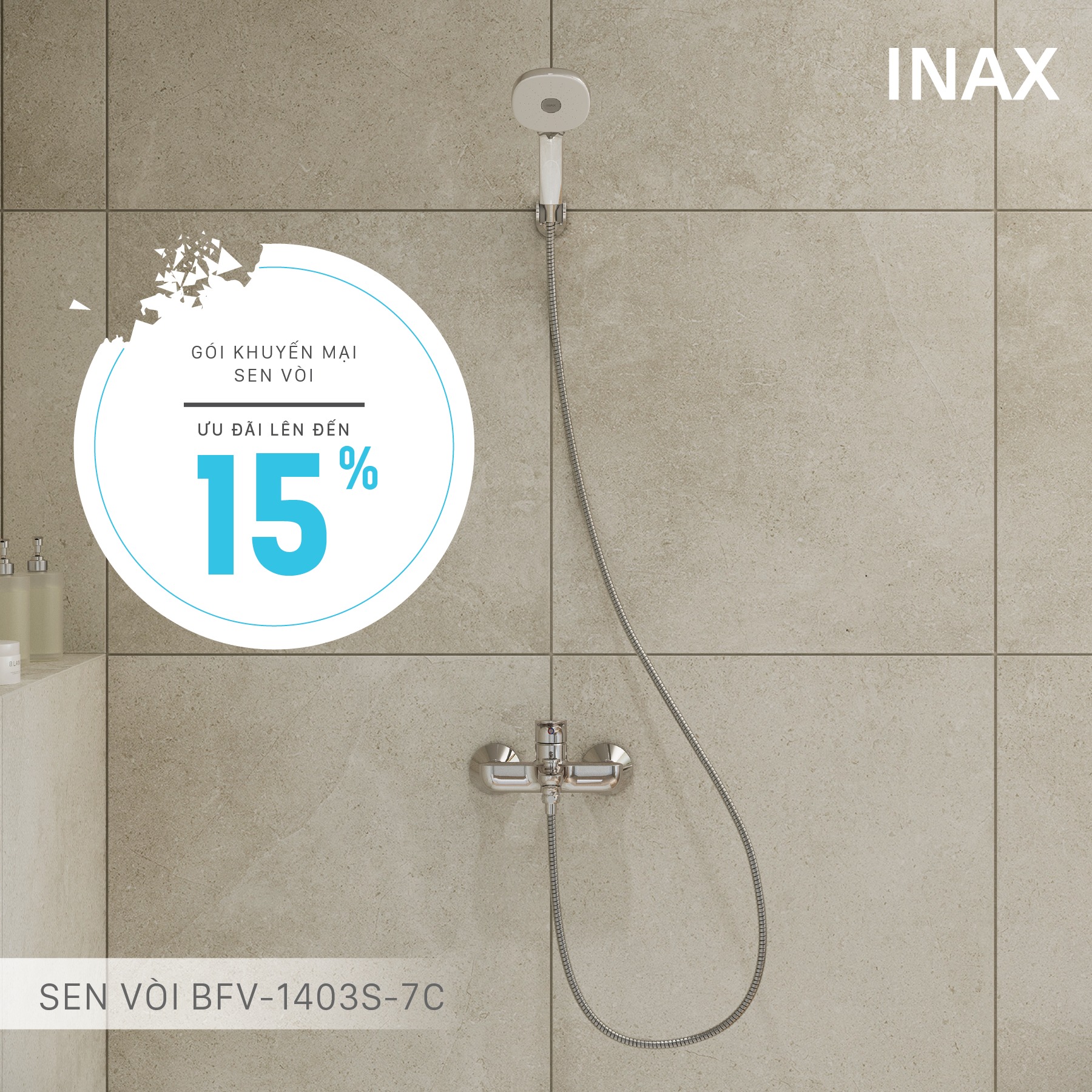 vòi sen inax chính hãng vòi sen inax chính hãng