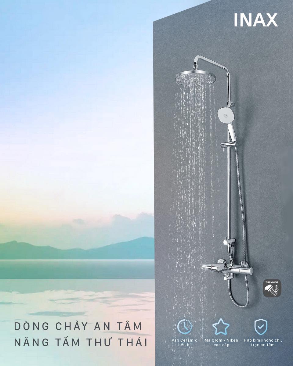 vòi sen tắm đứng inax vòi sen tắm đứng inax