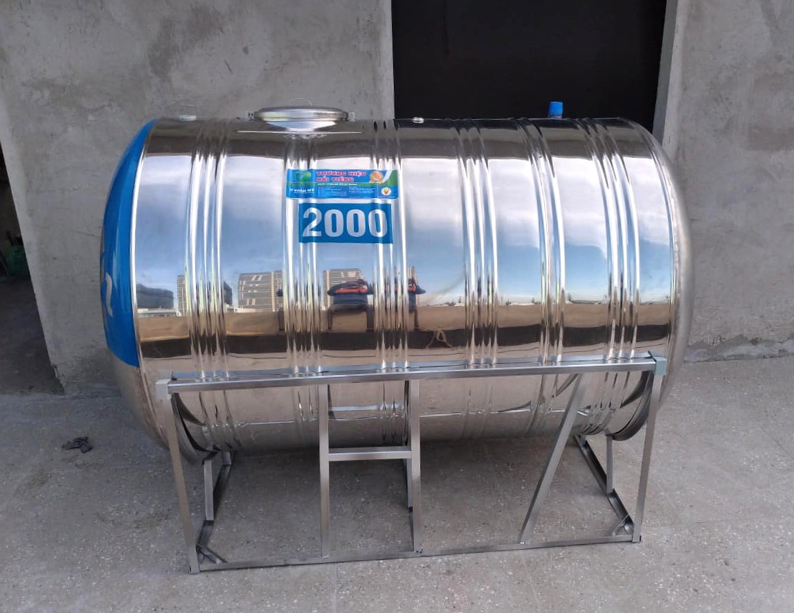 bồn inox toàn mỹ 2000l bồn inox toàn mỹ 2000l