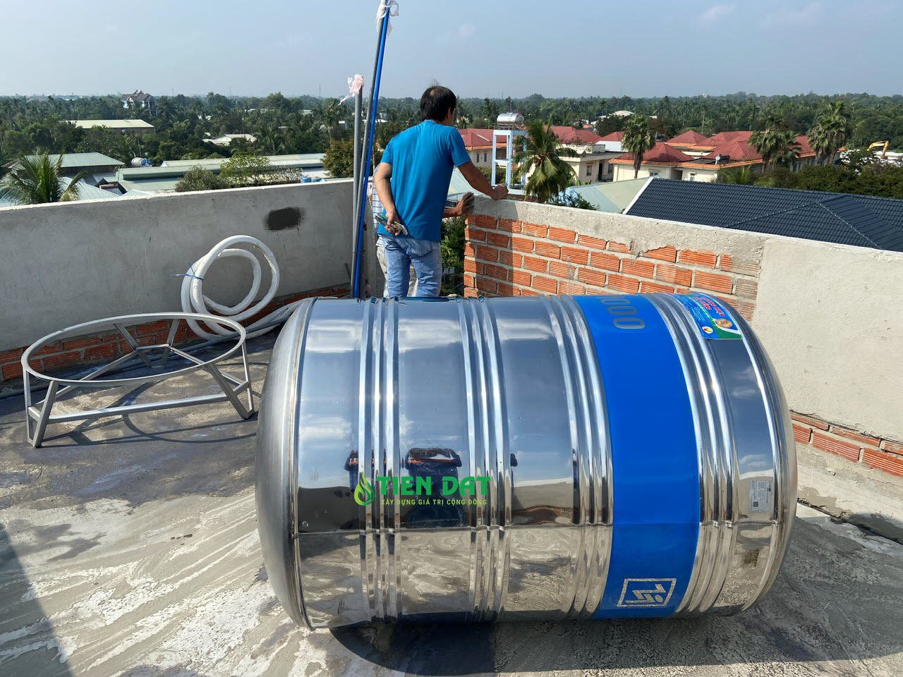 Lắp đặt bồn chứa nước inox Toàn Mỹ tại xã Bàu Lâm – Đầu tư hiệu quả cho tương lai Lắp đặt bồn chứa nước inox Toàn Mỹ tại xã Bàu Lâm – Đầu tư hiệu quả cho tương lai