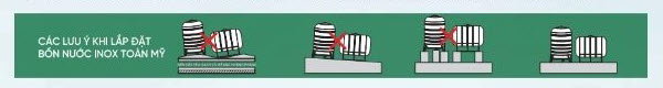 Bồn inox Toàn Mỹ Eco 4000L đứng Bồn inox Toàn Mỹ Eco 4000L đứng