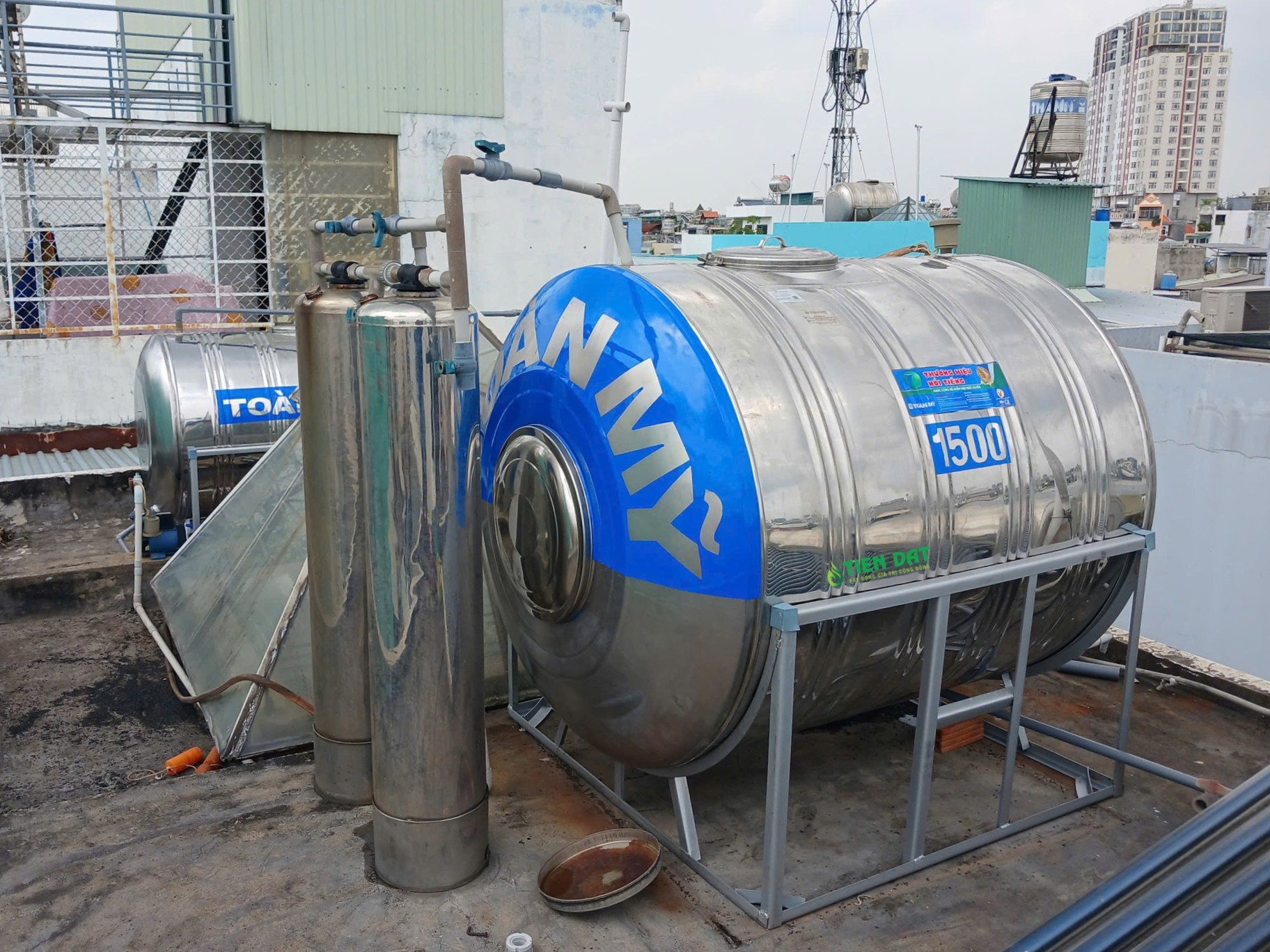 Bồn inox Toàn Mỹ – Sự lựa chọn hàng đầu của người dân vùng biển Hồ Tràm Bồn inox Toàn Mỹ – Sự lựa chọn hàng đầu của người dân vùng biển Hồ Tràm