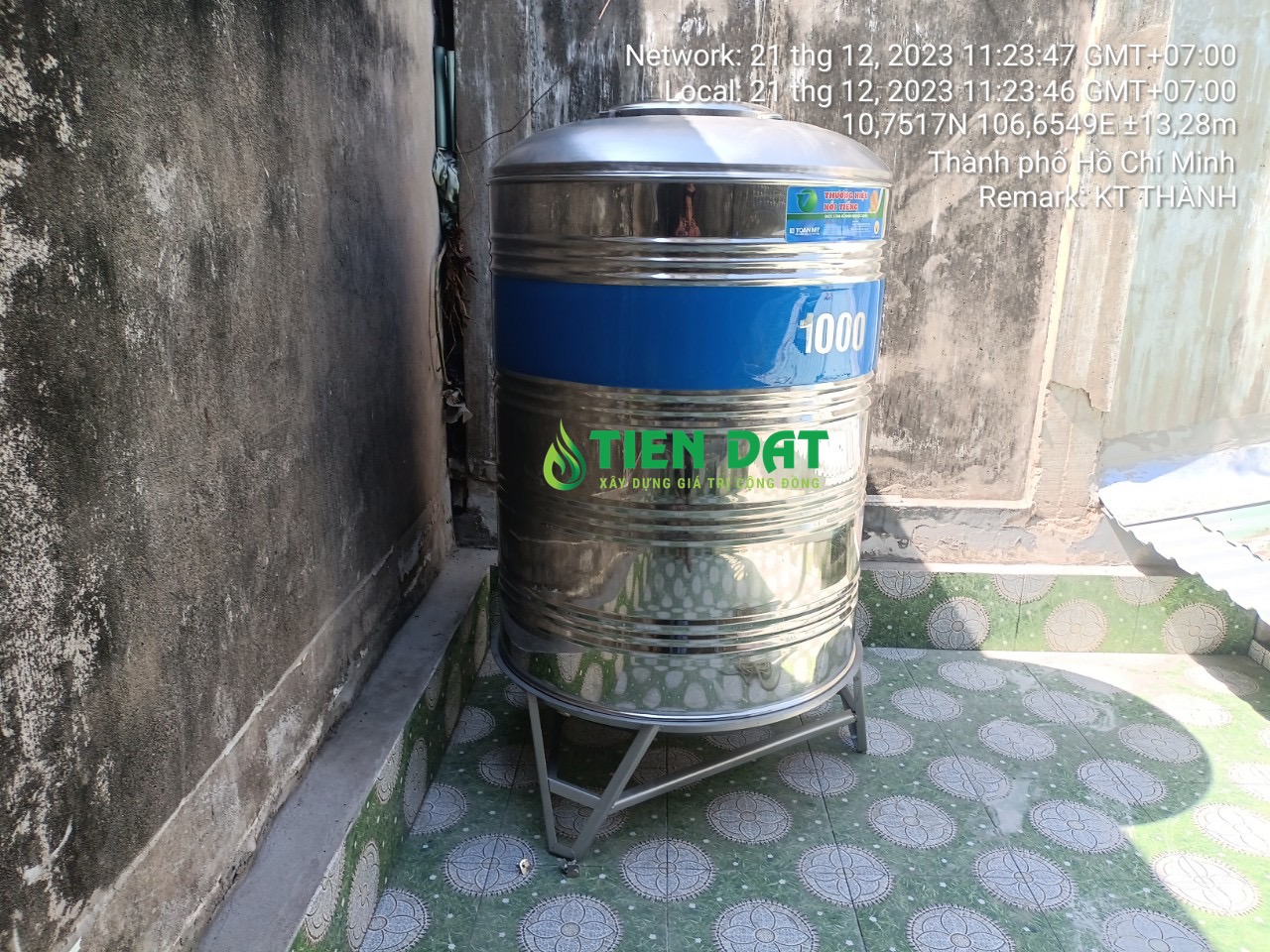 bồn nước Toàn Mỹ 1000L đứng bồn nước Toàn Mỹ 1000L đứng