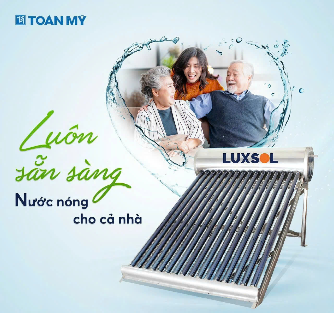 Máy nước nóng năng lượng mặt trời Luxsol 200L Máy nước nóng năng lượng mặt trời Luxsol 200L
