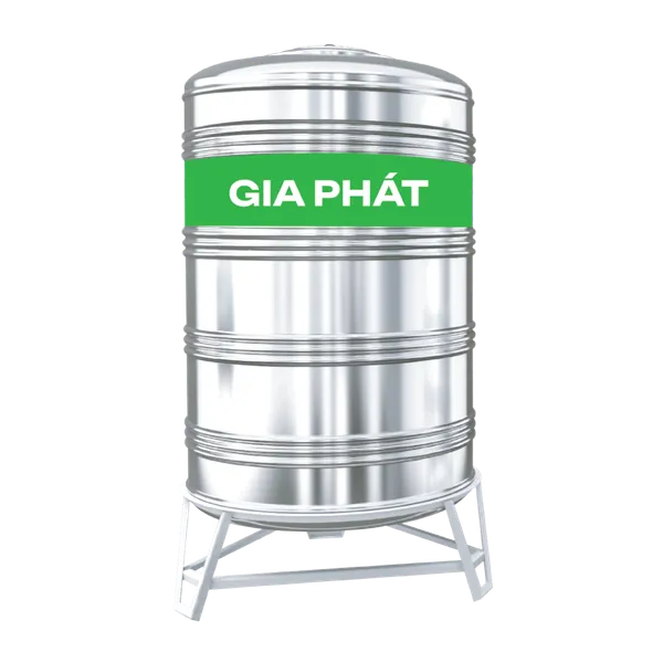 Bồn inox Gia Phát 1000L đứng