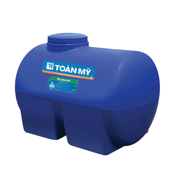 Bồn nước nhựa Toàn Mỹ 500L ngang